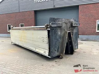 Container kabel haakarm systeem 20.5 m3 kipper met kleppen lengte 6.15 m. BS1706