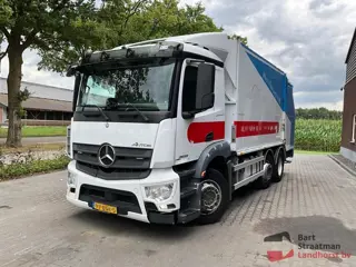 Mercedes-Benz ANTOS 2533 6x2 Euro 6 vuilniswagen hydrauliekpomp defect BS1718