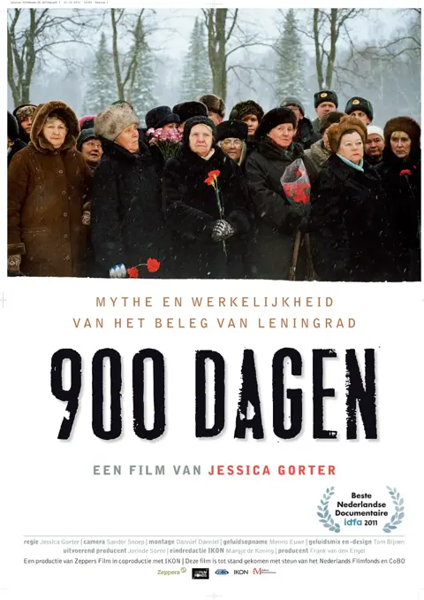 900 DAGEN filmposter.