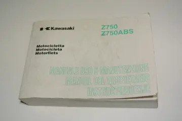 INSTRUCTIEBOEKJE Kawasaki Z 750 2007 - 2010