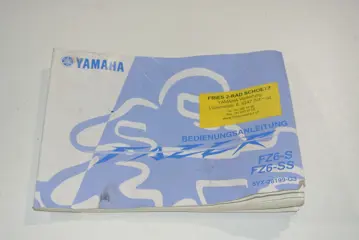 INSTRUCTIEBOEKJE Yamaha FZ6 2004 - 2007