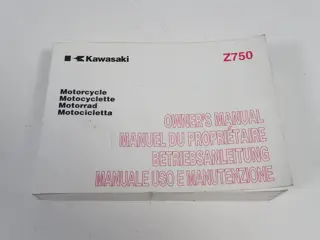 INSTRUCTIEBOEKJE Kawasaki Z 750 2004 - 2006