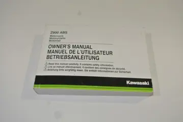 INSTRUCTIEBOEKJE Kawasaki Z 900 2017 - 2019