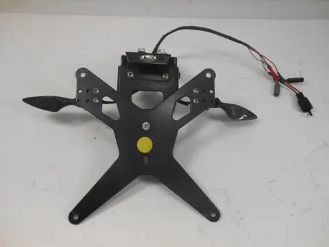 KENTEKENPLAATHOUDER Kawasaki ZX 6 R 2009 - 2010