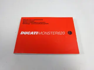 INSTRUCTIEBOEKJE Ducati monster 600 2002 - 2007