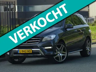 Mercedes-Benz M-klasse Verkocht! Verkocht!
