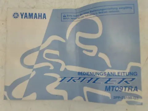 INSTRUCTIEBOEKJE Yamaha MT 09 Tracer 2015 - 2017
