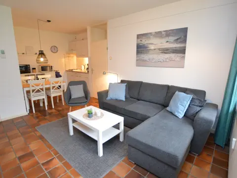 Rustig gelegen appartement met terras op loopafstand van De Koog