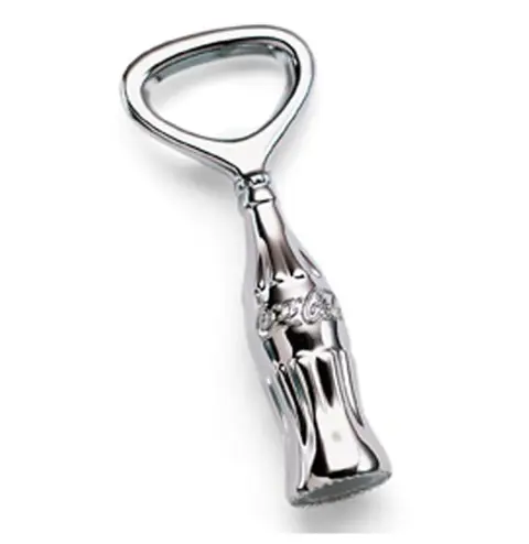 Coca-Cola Flessen Opener Chroom Mini