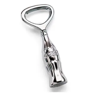 Coca-Cola Flessen Opener Chroom Mini