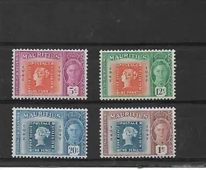 Mauritius Michel nr. 217-20 Postfris