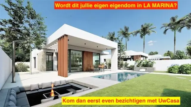 Uw eigen nieuwe Villa in LA MARINA u kunt nu nog kiezen en