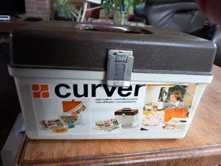 Curver naaibox , retro - De naaidoos van Curver is perfect