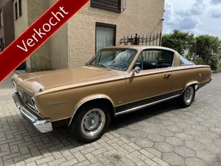 Plymouth Barracuda V 8 California Black Plate Car