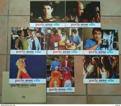 HABLE CON ELLA lobbycard set.