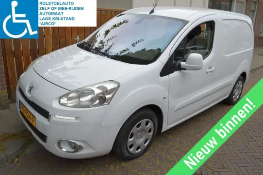 PEUGEOT PARTNER 1.6HDi ROLSTOELAUTO  AUTOMAAT  AIRCO  ZELF of MEE-RIJDEN  LAGE KM-STAND