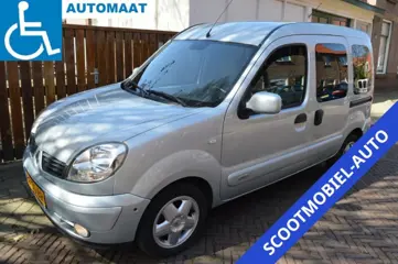 RENAULT KANGOO 1.6-16v  ROLSTOELAUTO  AUTOMAAT Ook geschikt voor (grote) scootmobiel