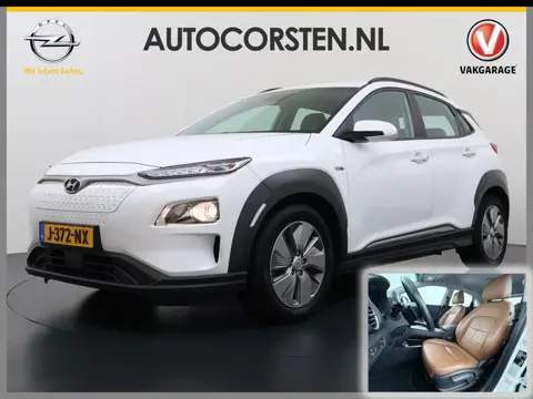 Hyundai KONA EV 64kWh Leer Warmtepomp Camera Adap. Cruise + stop&go Apple Carplay Android Comfort Ec