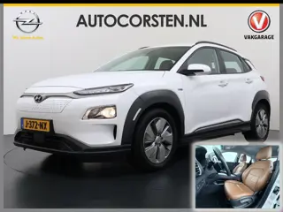 Hyundai KONA EV 64kWh Leer Warmtepomp Camera Adap. Cruise + stop&go Apple Carplay Android Comfort Ec