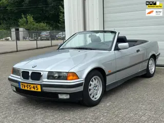 BMW 3-serie Cabrio 320i Executive Aut 6 Cilinder, Climate, Cruise, Leer, NAP !