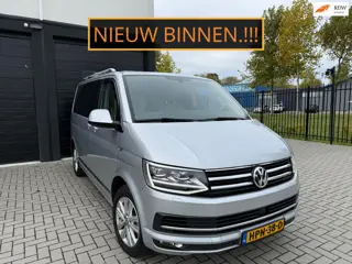 Volkswagen Transporter Multivan 2.0 TDI T6 204PK L1H1 Highline Xenon Led Leer 7P Apple Carplay VOLL!