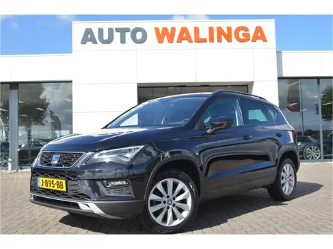 SEAT Ateca 1.0 EcoTSI Virtual Cockpit | Carplay | a.Camera | LED koplampen | Metallic zwart | Getint