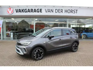 Opel Crossland 1.2-110pk Turbo Ultimate. Mooie en luxe hoogzitter met weinig km's ! Volautm. airco d