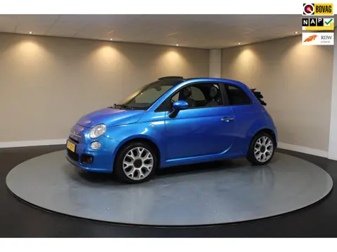 Fiat 500 C 0.9 TwinAir Turbo 500S *Azzurro Italia* Sport|Cabrio|Interscope audio