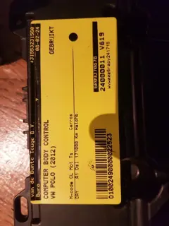 COMOUTER BODY CONTROLER VOOR VW POLO / SEAT IBIZA