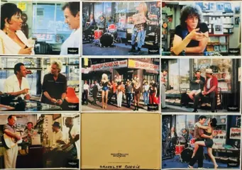 BLUE IN THE FACE lobbycard set.