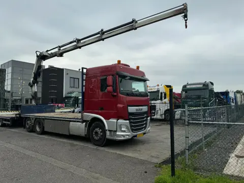 DAF XF 510 6X2 EURO 6 + HIAB 166 HI PRO + REMOTE CONTROL