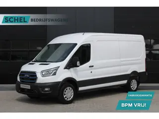 Ford E-Transit 350 L3H2 Trend 68 kWh Vol Elektrisch - 360 Camera - Pro Power Onboard - Dodehoek Assi