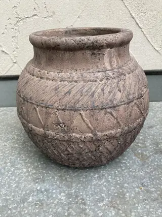 POT AARDEWERK ROBUUST LANDELIJK DIA 21 CM BOL NIEUW