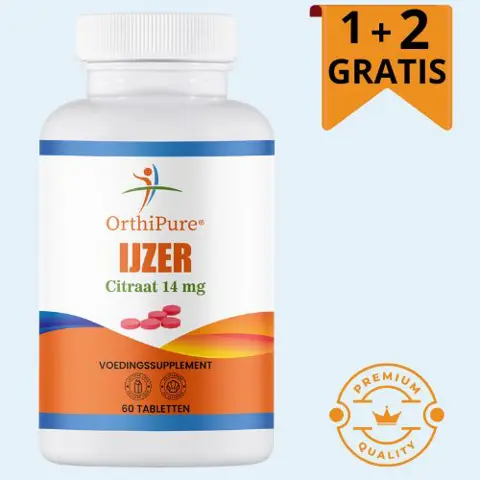jzer citraat -14mg 1+2 potjes Gratis á 60 tabletten