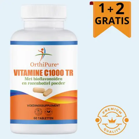 Vitamine C1000 TR 1+2 potjes Gratis á 60 tabletten