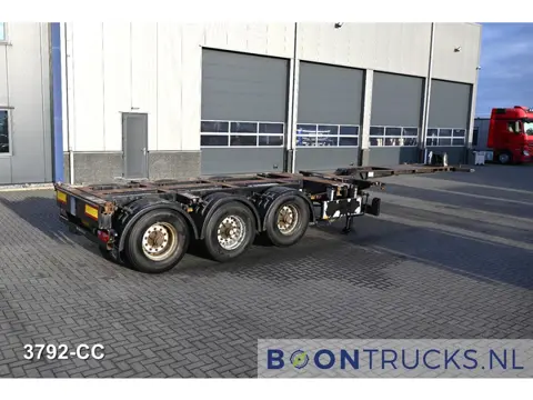 Pacton T3-010 2x20-30-40-45ft HC * 2x EXTENDABLE * 1x LIFT AXLE * NL TRAILER