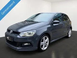 Volkswagen Polo Nardo grey 110pk R-line panodak camera clima pdc