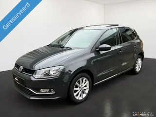 Volkswagen Polo 1.2 TSI Highline Nardo grey Panoramadak cruise clima pdc 15”lmv