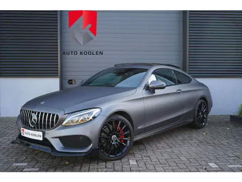 Mercedes-Benz C-klasse C300 coupé AMG line /Pano/Burmester/360 cam/Full option!