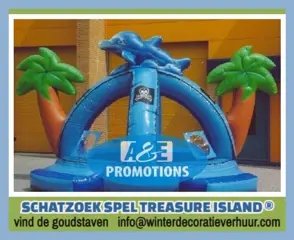 Schateiland piraat attractie huren t.0599 416200