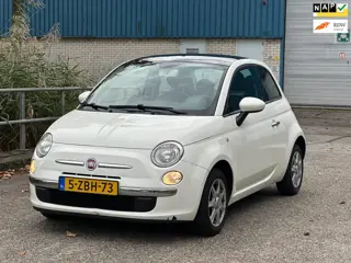 Fiat 500 1.2 Lounge Pano! Airco! LM velgen! 1 jaar APK!
