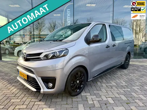 Toyota PROACE Worker 2.0 D-4D automaat NAP, DC Dubbel Cabine, 2x schuifdeur, CarPlay