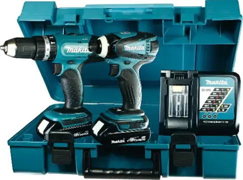 Makita DLX2020C 18V Li-Ion accu slagschroevendraaier / klop