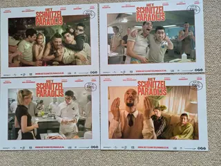 HET SCHNITZELPARADIJS lobbycard set.