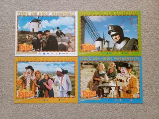 PIPO EN DE P - P PARELRIDDER lobbycard set.