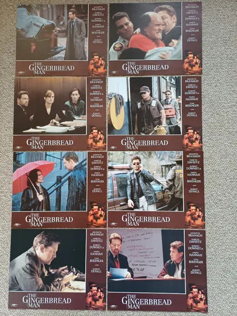 THE GINGERBREAD MAN lobbycard set.