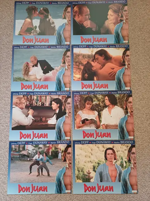 DON JUAN DE MARCO lobbycard set.