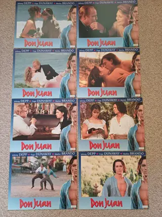 DON JUAN DE MARCO lobbycard set.