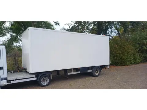Doornwaard DT 7000 OE Trailer, oplegger be met laadklep en zijdeur opslagtrailer