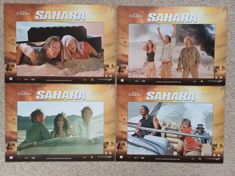 SAHARA lobbycard set.
